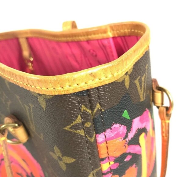 LOUIS VUITTON M48613 Monogram Rose Neverfull MM Shoulder Bag Tote Bag - Picture 8 of 14